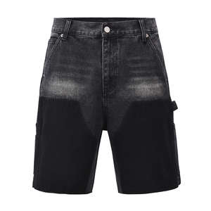 Mens denim <b>jeans</b> shorts casual fit stretchy breathable durable summer wear <b>soft</b> feel stylish streetwear comfortable design - Product Image 3