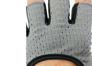 Guantes de Fitness de Medio Dedo de Gel Ecológicos de Fábrica, Guantes Transpirables de Malla Antideslizantes para Ciclismo, Gimnasio y Levantamiento de Pesas - Product Image 4