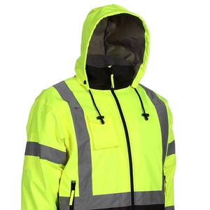 Ropa DE TRABAJO Parche Tráfico Carretera Ropa DE TRABAJO Chaqueta Seguridad DE LA CONSTRUCCIÓN Alta visibilidad Reflectante Seguridad Sudaderas Sudadera con capucha - Product Image 6