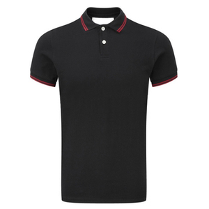 Suministro directo de fábrica Precio barato Streetwear Polos Material de algodón 100% de alta calidad Camisetas de golf personalizadas transpirables para hombres - Product Image 3