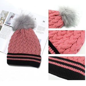 Bonnets Cape Femmes Et Hommes Bonnet Personnalisé Brodé Pour L'hiver noir Bonnets Casquettes À Prix Pas Cher - Product Image 4