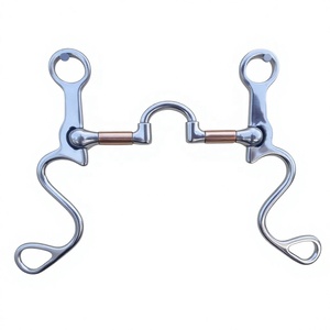 NOUVEAU MORS DE CORRECTION ÉQUINE À GUEULET LONG OU COURT PAR RIAZ JAMAL INTEL - Product Image 1