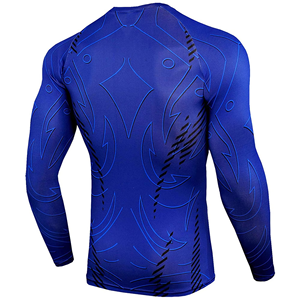 Custom long Sleeve <b>Surf</b> Mma Bjj Compression Shirt Sublimated jiu jitsu kimono Rashguards Design Your Own RashGuard Bjj - Product Image 2