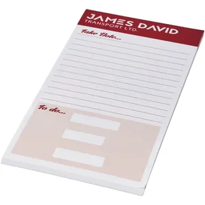 Bloc-notes promotionnel personnalisé Desk-Mate FSC, bloc-notes de merchandising personnalisable - Product Image 1