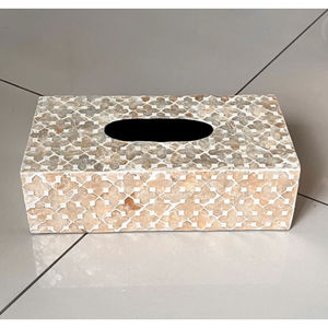 Luxury Design Home Tableware <b>Tissue</b> <b>Box</b> Prime Mother Pearl <b>Tissue</b> <b>Box</b> Floral Pattern <b>Tissue</b> <b>Box</b> for Bathroom Accessory Supplies - Product Image 5