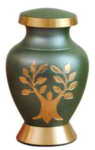 Handcrafted Urn for Human Ashes | Premium <b>Memorial</b> Keepsake | Premium Adult brass Urn Box - Product Image 5