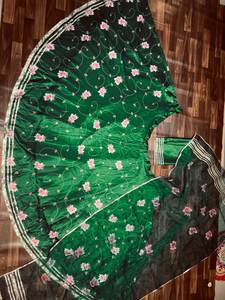 Best Quality Showroom Finishing Premium Traditional Faux Fur Embellished Latest Designer <b>Chaniya</b> <b>Choli</b> / Lehenga <b>Choli</b> Party Low - Product Image 5