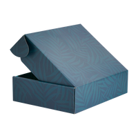 Boîtes d'expédition en carton ondulé avec logo personnalisé, fermeture magnétique, recyclables, imprimées pour chaussettes et vêtements, tailles personnalisées