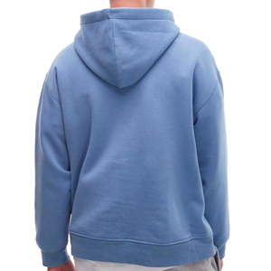 Sudaderas con capucha transpirables básicas de mezcla de algodón de calidad premium, ajuste holgado, diseño liso grueso y pesado, Sudadera con capucha de costura de calidad premium - Product Image 2