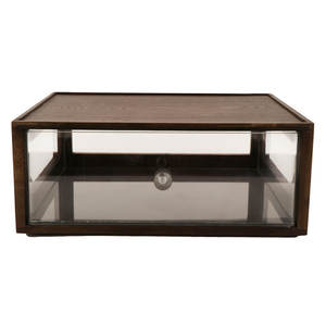 Boîte à pain en bois de qualité supérieure la plus vendue avec tiroir en acrylique dernière conception pour ustensiles de cuisine boîte à pain en bois haute vente 2025 Inde - Product Image 3