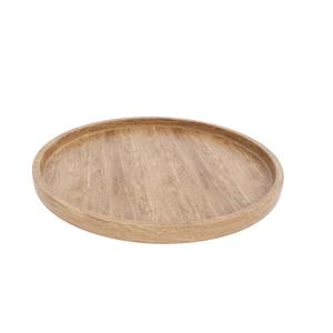 Plateau de service rectangulaire moderne et écologique en bois de manguier pour décorations de Noël et besoins de service festifs - Product Image 6