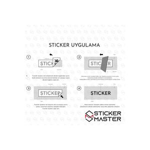 <b>For</b> M Power <b>Car</b> <b>Sticker</b> 25 cm White Black Motor Decal Made in Turkey - Product Image 3