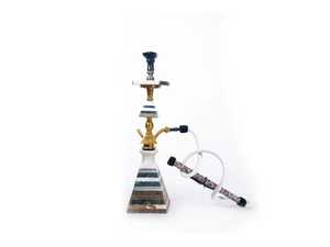 Chất lượng cao sang trọng sơn mài Ai Cập độc đáo đá cẩm thạch Mini hookah Shisha bán buôn nhà sản xuất phong cách mới - Product Image 2