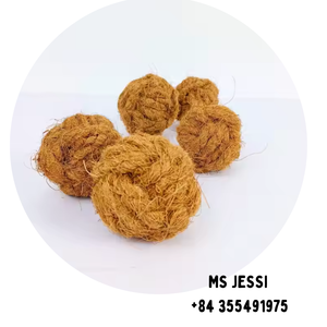 Cuerda masticable para mascotas de fibra de coco mejor calificada/Juguete seguro, duradero y ecológico // Sra. Jessi - Product Image 2