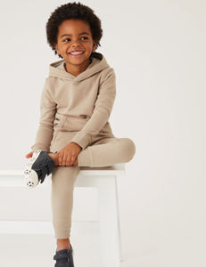 Conjunto de chándal de manga larga con capucha y chándal cómodo de invierno para niños y niñas - Product Image 5