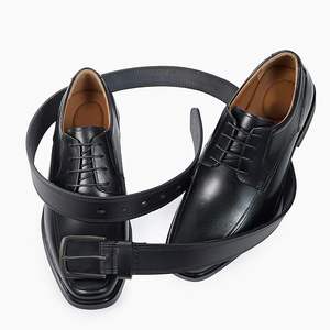Ceintures en cuir véritable de haute qualité pour hommes, design réversible personnalisable, boucle rotative élégante, style fitness et gym pour un look moderne - Product Image 2