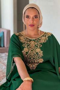 ชุดเดรสยาวสไตล์โมร็อกโกสำหรับฤดูร้อน ปี 2024 คุณภาพสูง ผลิตตามสั่ง สำหรับผู้หญิง ดีไซน์หรูหรา ประดับด้วยลูกปัด ผลิตจากผ้าวิสโคส 100% ระบายอากาศได้ดี น้ำหนักเบา สวมใส่สบาย - Product Image 2