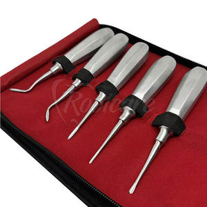 10 Piezas, Mejor Precio, Kits de Elevadores de Raíz Dentales de Acero Inoxidable, Elevadores de Raíz Dentales de Alta Calidad - Product Image 6