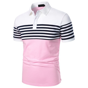 Camisas POLO de manga corta de verano para hombre de alta calidad, diseños personalizados de lona transpirable con ropa de calle bordada, patrón sólido - Product Image 2