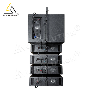 1 Bộ l-giải pháp chuyên nghiệp kép <span class=keywords><strong>6.5</strong></span> inch thụ động dòng mảng loa 15 inch hoạt động loa siêu trầm hội nghị dòng mảng hệ thống - Product Image 3