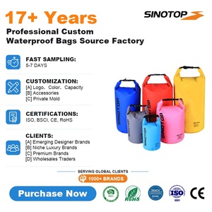 Borsa Impermeabile Personalizzata OEM con Logo Stampato, 2L 5L 10L 15L 20L, per Escursionismo e Nuoto, in PVC Tarpaulin 500D, <span class=keywords><strong>Ocean</strong></span> Pack - Product Image 1