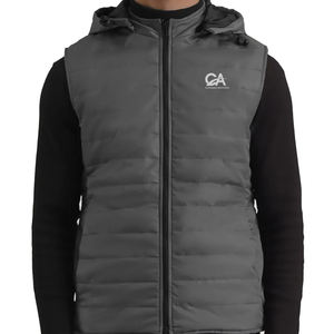 Men's Down Sleeveless <b>Jacket</b> Winter Clothes Men Custom Quality Streetwear <b>White</b> <b>Puffer</b> Vests for Outdoor OEM Serviced - Product Image 4