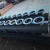 Réservoir d'air personnalisé pour dépoussiéreurs à sacs industriels, montage horizontal/vertical, épaisseur de paroi sur mesure