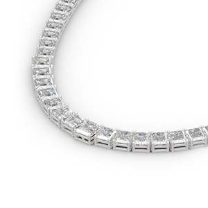 สร้อยคอเทนนิสเงินสเตอร์ลิง Jeulia - เครื่องประดับรูปพวงหรีดสุดหรู - Product Image 3