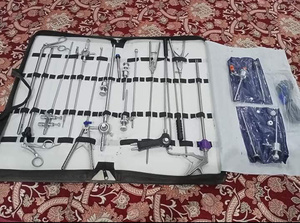 Juego de instrumentos quirúrgicos manuales de acero inoxidable laparoscópico con certificación CE Base general de herramientas quirúrgicas - Product Image 5