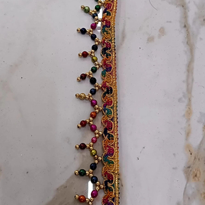 Rouleaux de dentelle brodée de la meilleure qualité pour robes de mariée et vêtements ethniques Production en vrac et conceptions personnalisées offertes - Product Image 5