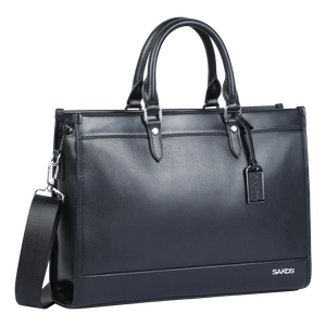 Mallette de luxe de haute qualité pour ordinateur portable de 14 pouces, mallette de bureau intelligente en cuir, sac d'affaires préféré du fabricant vietnamien - Product Image 3