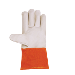 Gants TIG en cuir de vache fendu Gants de sécurité pour construction industrielle résistants personnalisés Résistance à la chaleur pour la protection hivernale - Product Image 5