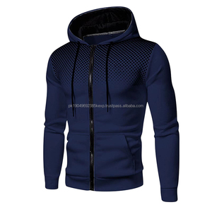 men hoodie Color block Knitted Hipster 100% Polyester <b>Slim</b> Fit Casual plain Pullover Hooded logo Custom print men hoodie - Product Image 4
