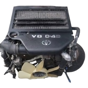 Moteur diesel V8 1VD d'origine japonaise d'occasion de haute qualité, assemblage 1VD 1VD-FTV V8 4.5L - Product Image 1
