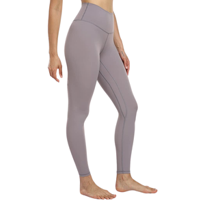 Leggings de punto de cintura media para mujer, estampados, al por mayor, ropa de yoga, algodón orgánico, bambú, transpirables, ecológicos - Product Image 6