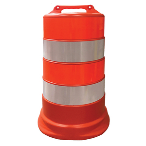 La mejor venta Naranja HDPE Plástico Tráfico Tambor Barrera Construcción Carretera Barril - Product Image 6