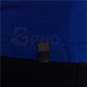 T-shirt confortable de haute qualité pour hommes avec logo personnalisé Tissu tricoté en fibre de coton/bambou respirant et à séchage rapide - Product Image 6