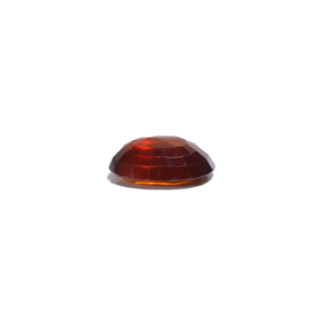 Hessonite naturelle (Gomed) taille ovale 8,1 carats, pierre précieuse en vrac, taille personnalisable, facettée et calibrée pour accessoires de joaillerie - Product Image 3