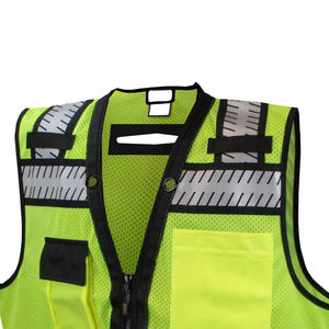 Chaleco de seguridad resistente para topógrafo para hombre de buena calidad/Chaleco de seguridad para topógrafo de secado rápido para hombre a precio razonable - Product Image 5