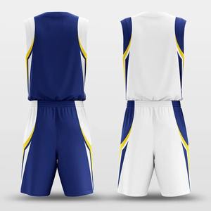 Uniforme de basket-ball sur mesure, respirant, grande taille, prix d'usine, avec un design léger et à séchage rapide - Product Image 2