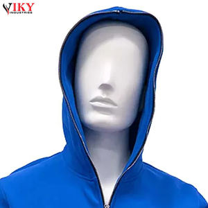 Viky Industries-Sudadera con capucha y cremallera completa para hombre, prenda profesional OEM, venta al por mayor y personalizada, con bolsillos laterales delanteros - Product Image 3