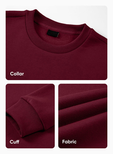 Venta Directa de Fábrica SAVOW FIGHT WEAR Sudaderas Casuales para Hombre 100% Algodón de Secado Rápido Transpirables Cálidas para Otoño e Invierno - Product Image 4