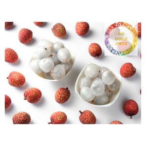 IQF Frozen Lychee Fruit Vietnam Origin Natural Sweet Litchi Pelado o Calidad orgánica entera Exportación a granel para compradores globales - Product Image 3
