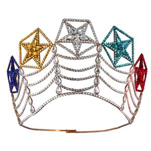 Freemason Masonic มงกุฎทองประดับพลอยเทียมตามต้องการ - Product Image 5