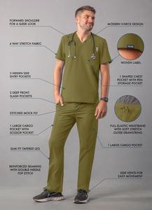 Uniforme de enfermera médico para mujer Uniformes de hospital OEM superior - Product Image 2