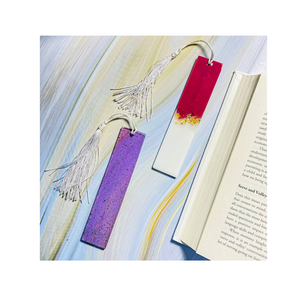 ที่คั่นหนังสือเรซิ่นการออกแบบที่ชัดเจนและสีของขวัญส่งเสริมการขายและธุรกิจและที่คั่นหนังสือทำจากเรซิ่น - Product Image 2