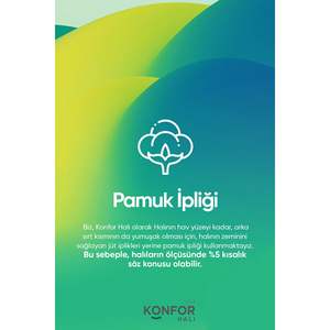 Alfombra Moderna Tejida Konfor Leo 0076 con Flecos Rectos, Pelo Mediano, Fabricada a Máquina, Elegante Alfombra Interior para Decoración del Hogar - Product Image 2