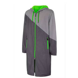 Parka de bain d'hiver de haute qualité pour hommes, veste en toile de bonne qualité avec doublure en polaire, vente en gros style High Street - Product Image 3