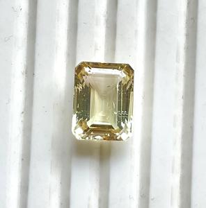 6.90 carats jaune Tourmaline Octa pierre taillée à facettes de qualité supérieure pour la fabrication de bijoux fins pierre précieuse naturelle - Product Image 3