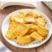 Zoete Knapperige Gedroogde Jackfruit Chips Van Vacuüm Gedroogde Rijpe Jackfruit Gemaakt In Vietnam